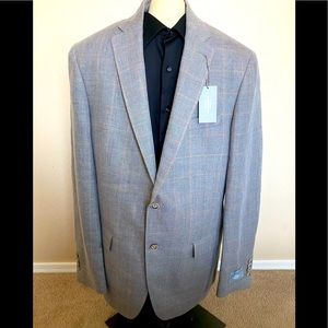 Hart Schaffner Marx Plaid 41 Long NWT